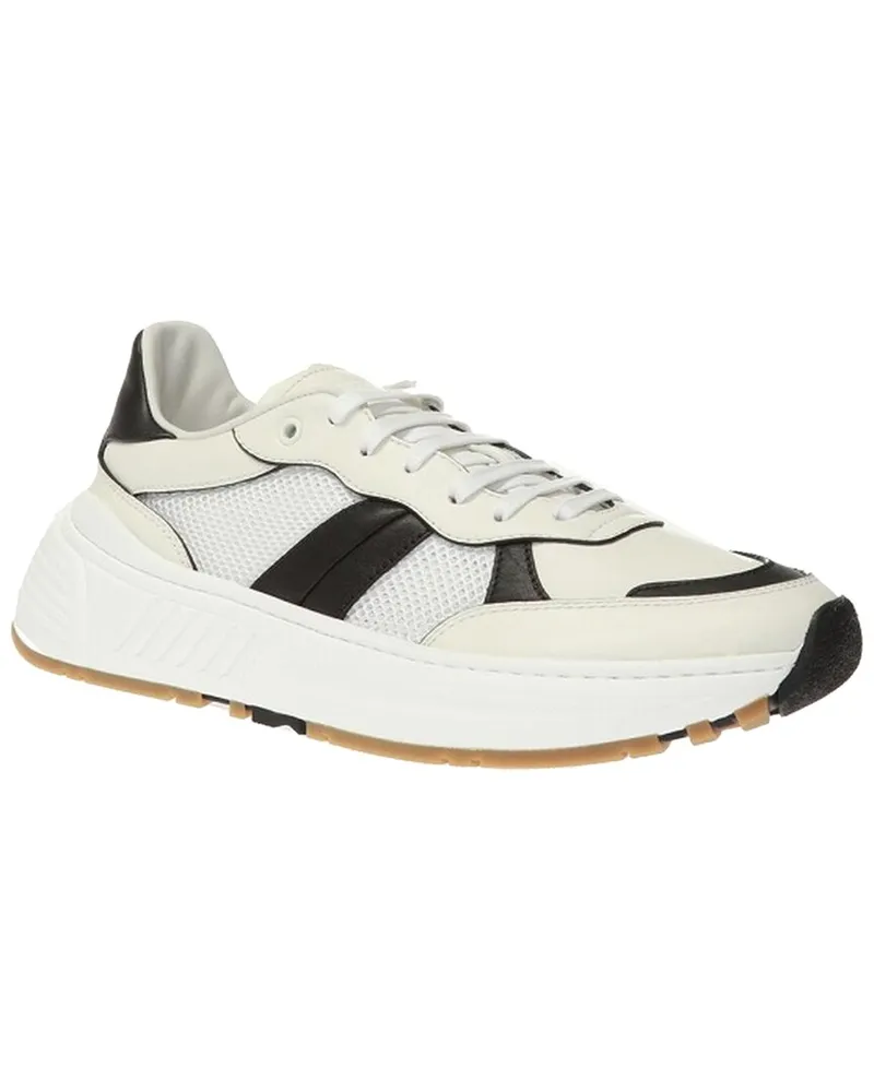 Bottega Veneta Leather Sneaker White