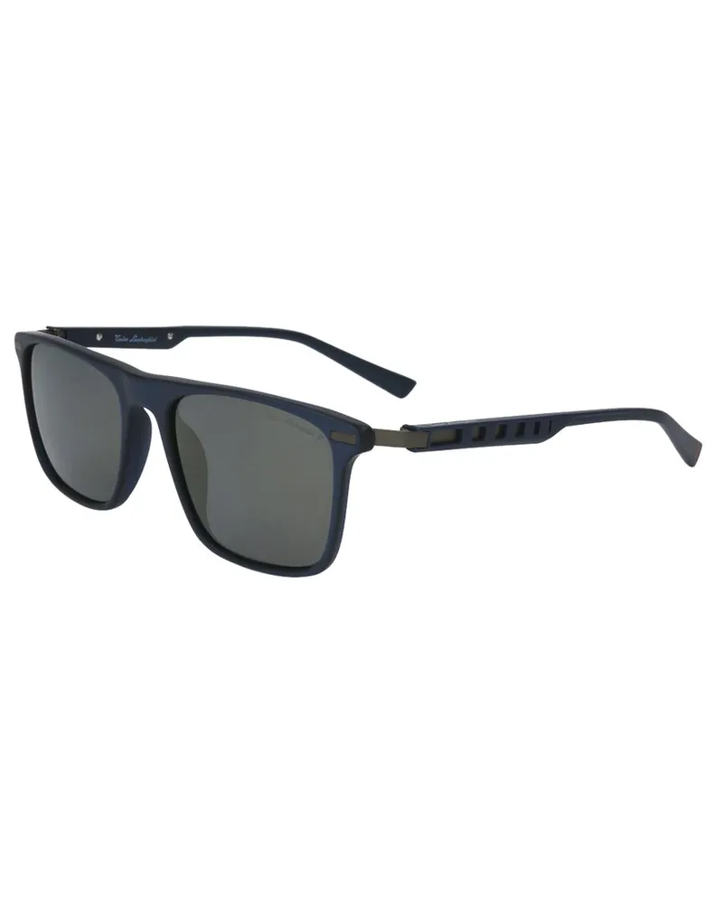 Tonino Lamborghini Men's TL911S 55mm Polarized Sunglasses Blue