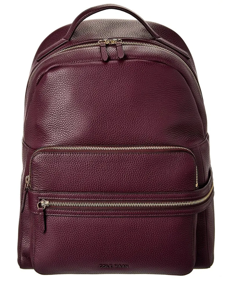 COLE HAAN Davis Leather Backpack Nocolor