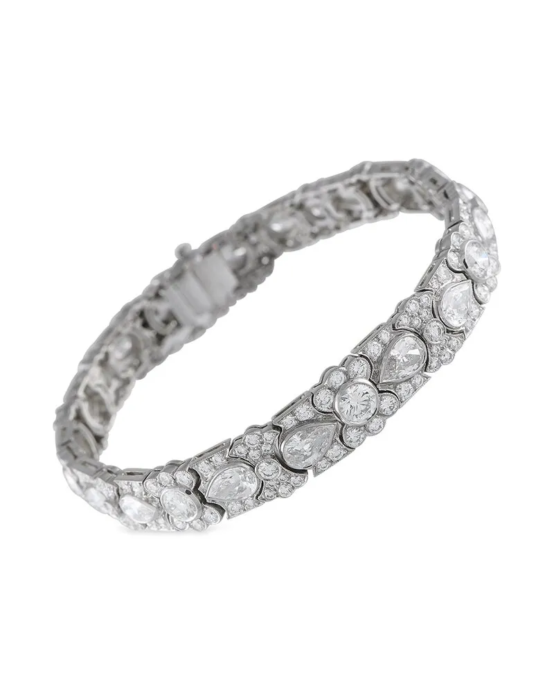 Tiffany & Co. Platinum 19.50 ct. tw. Diamond Bracelet (Authentic Pre-Loved Nocolor