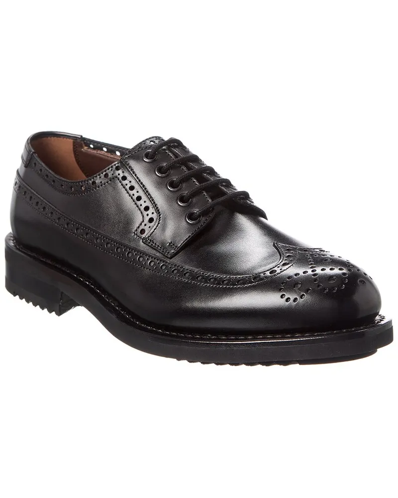 Ferragamo Marcus Leather Oxford Black