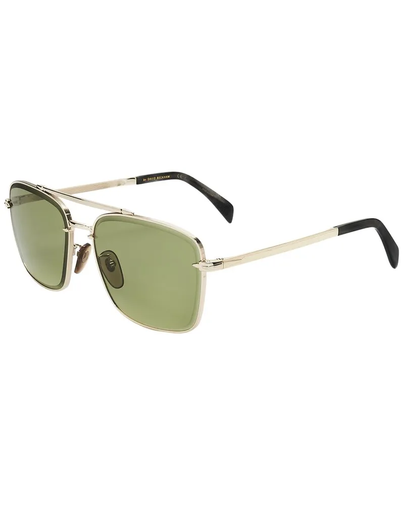 David Beckham Men's DB 7093/G/S 60mm Sunglasses Gold