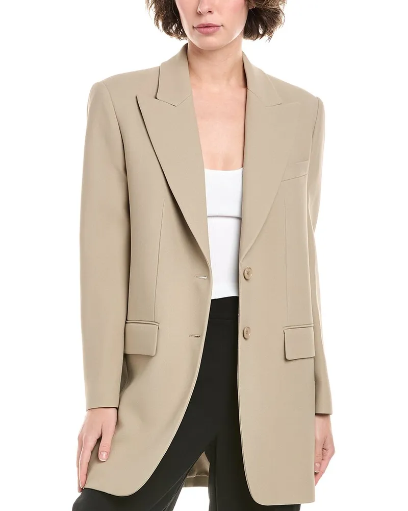 Michael Kors Boyfriend Blazer Beige