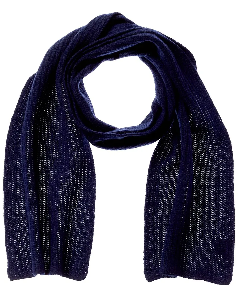 portolano  Racking Stitch Cashmere Scarf Nocolor