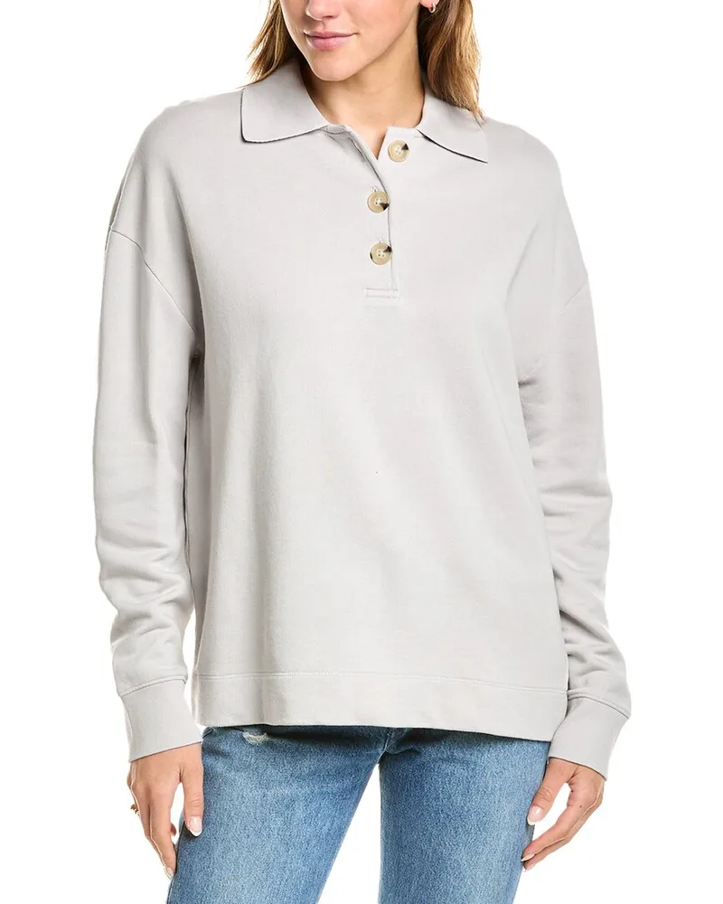 Vince Polo Shirt Grey