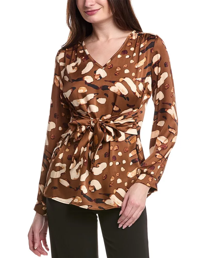 Joseph Ribkoff Blouse Brown