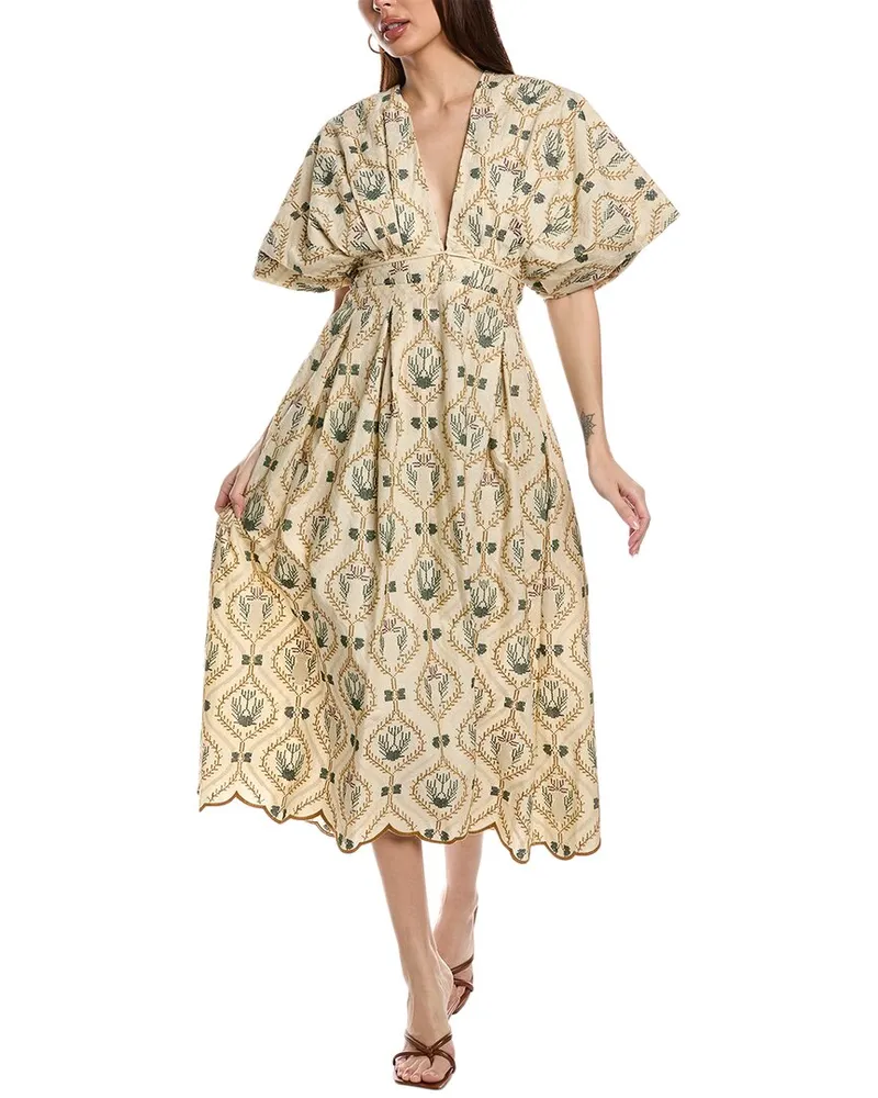 AGUA BENDITA Special Maxi Dress White