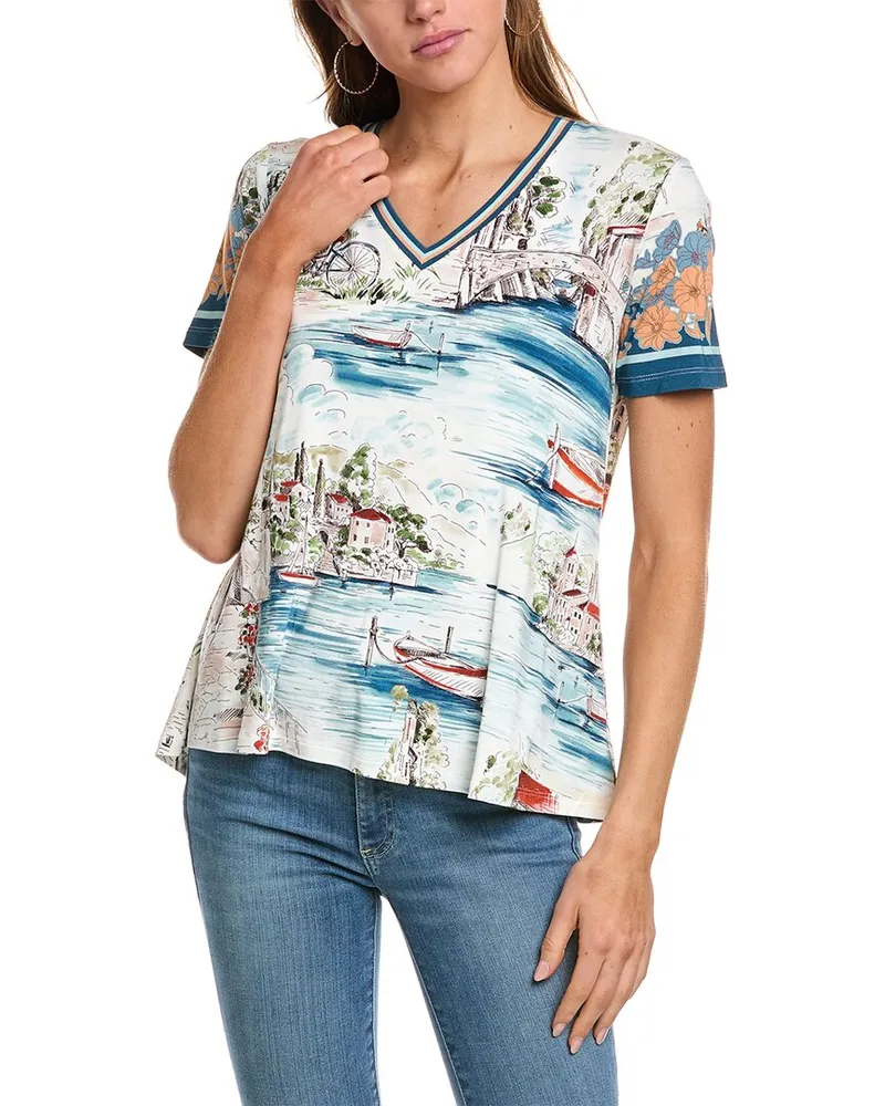 Johnny Was Petite The Janie Favorite T-Shirt Nocolor