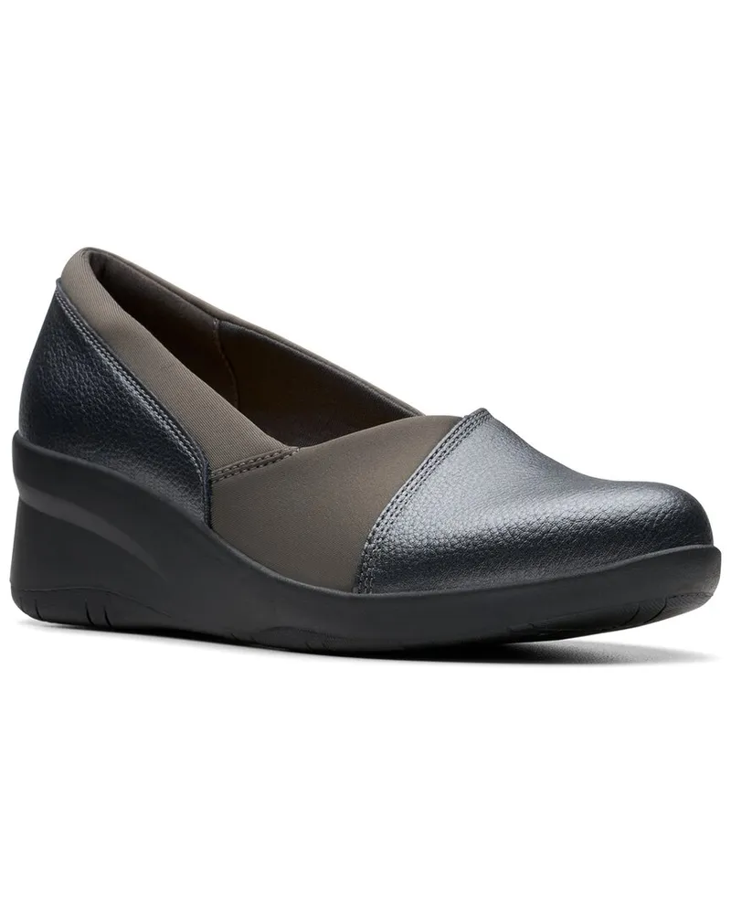 Clarks Suttyn Walk Leather Loafer Grey