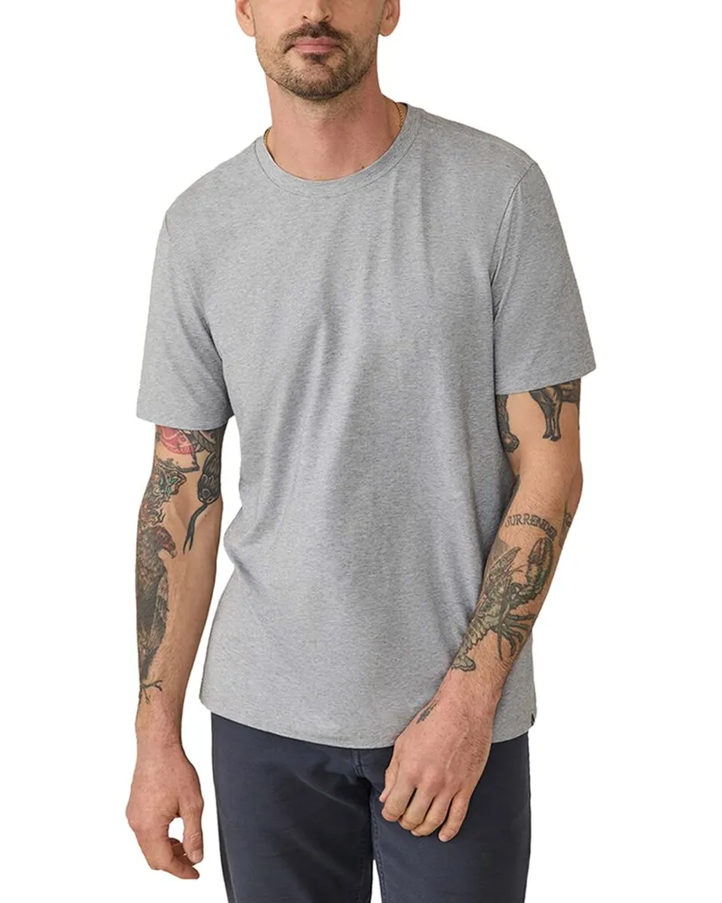 Faherty Movement T-Shirt Grey