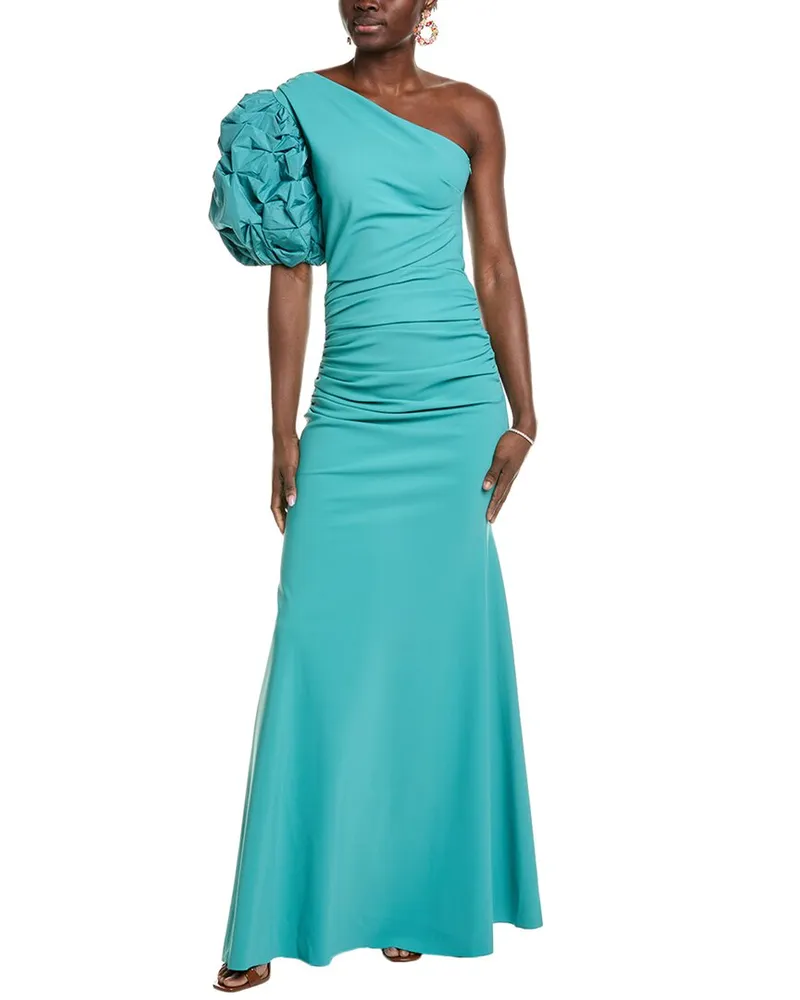 Chiara Boni Yuga Gown Green