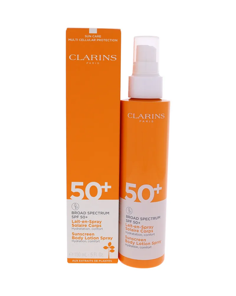 Clarins Unisex 5oz Sunscreen Body Lotion Spray Nocolor