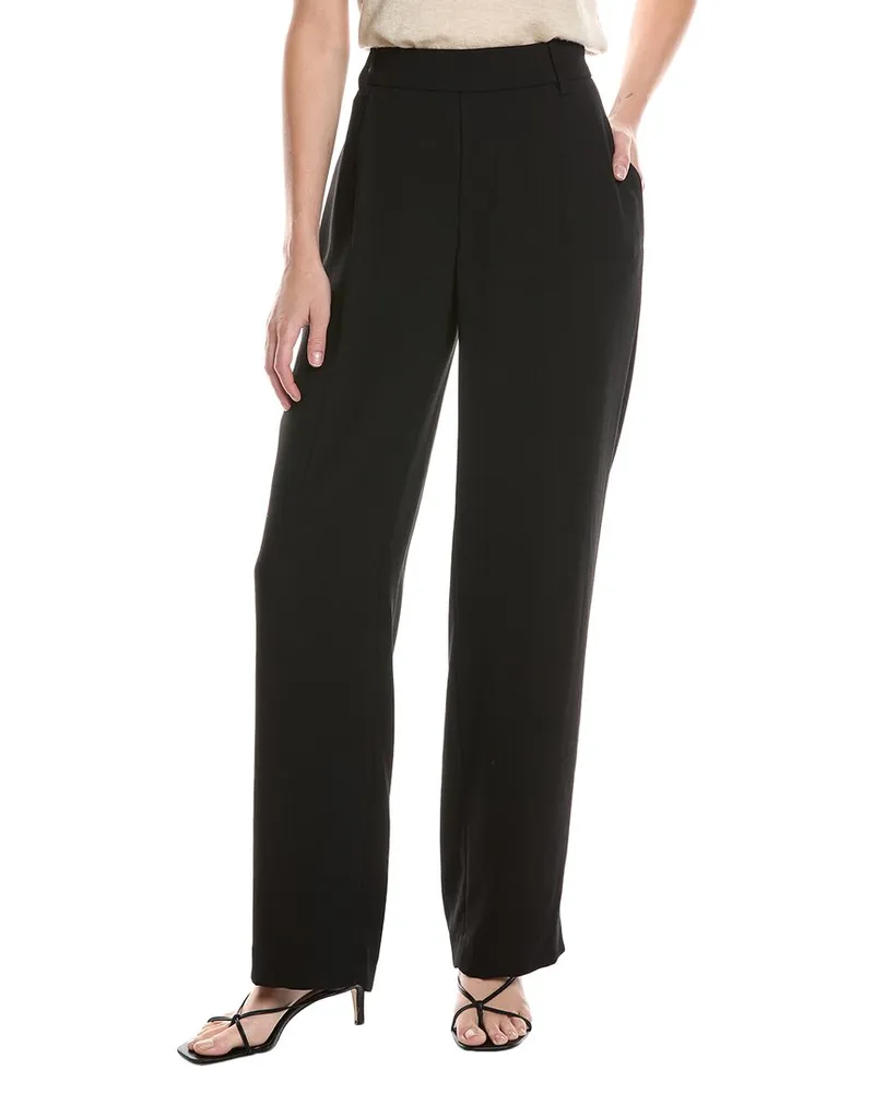 Vince Straight Pull-On Pant Black