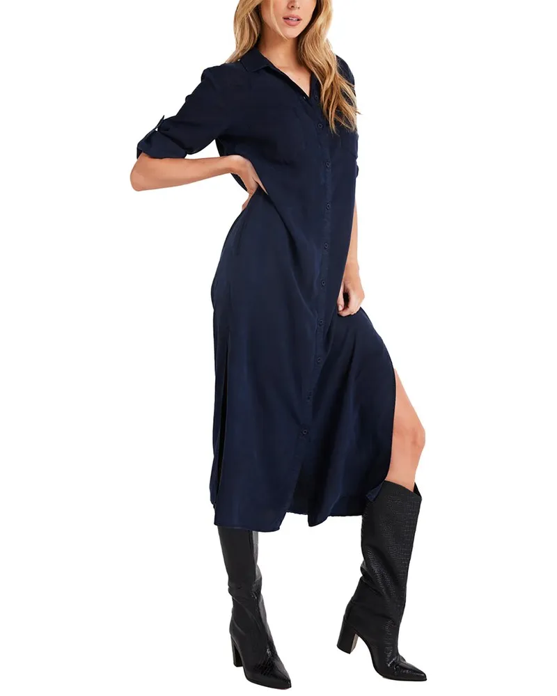 Bella Dahl Western Yoke Duster Dress Nocolor