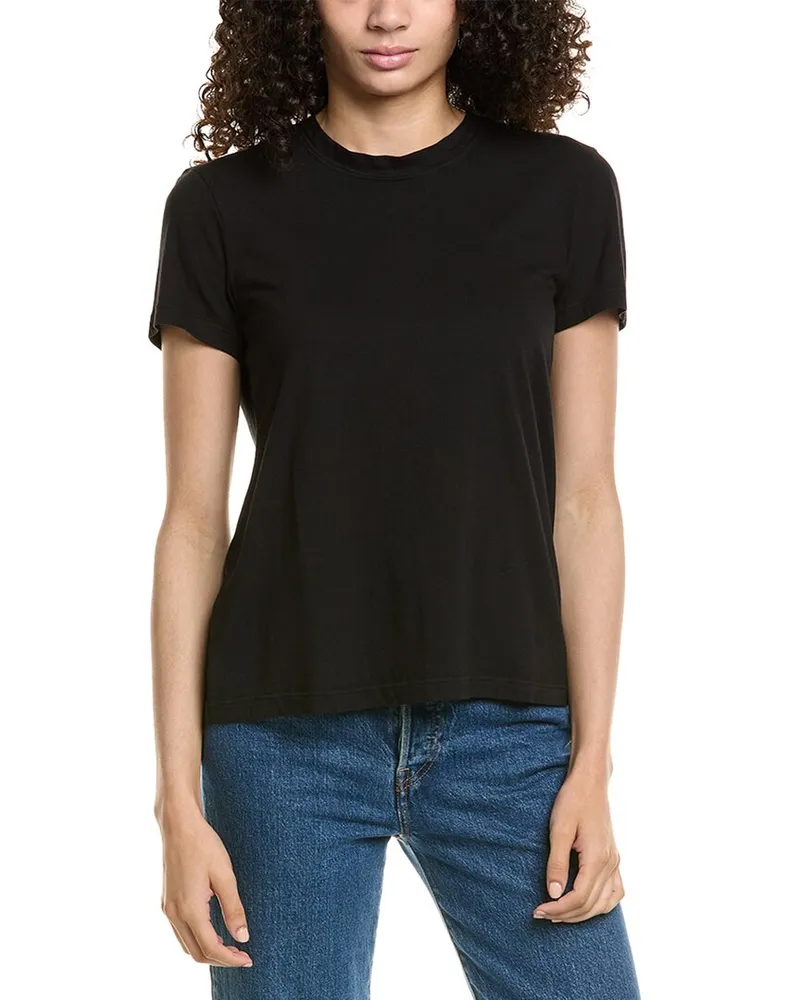 James Perse Vintage Boy T-Shirt Black