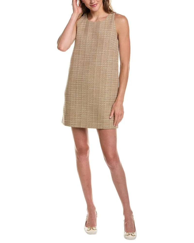 French Connection Effie Boucle Shift Dress Nocolor
