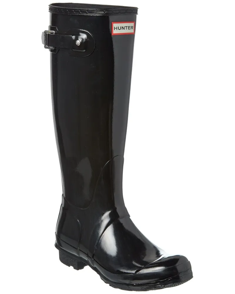 Hunter Women's Original Tall Gloss Boot Black