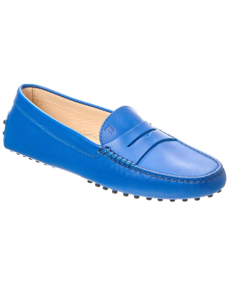 TOD'S TOD’s Gommini Leather Loafer Blue