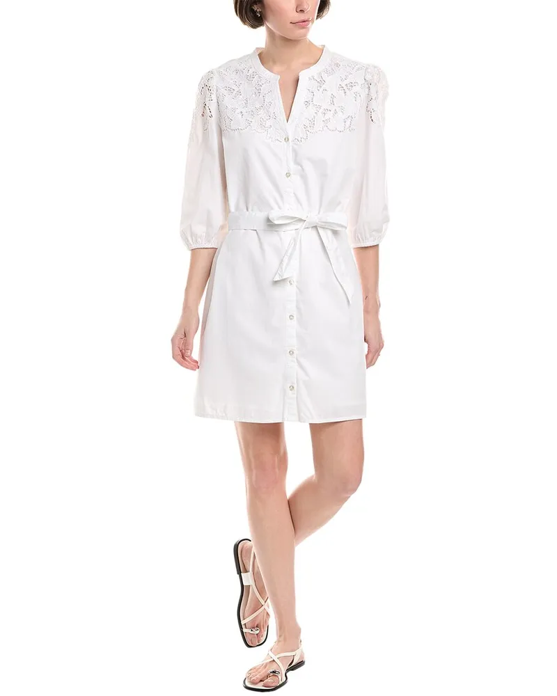 Sam Edelman Laine Shirtdress White