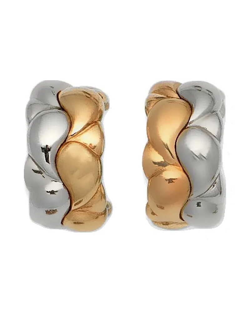 Chopard 18K Two-Tone Casmir Hoops (Authentic Pre-Loved Nocolor