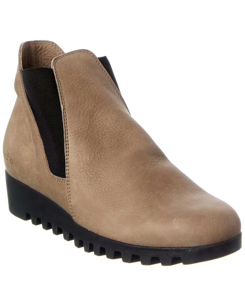 Arche Lomata Leather Bootie Beige