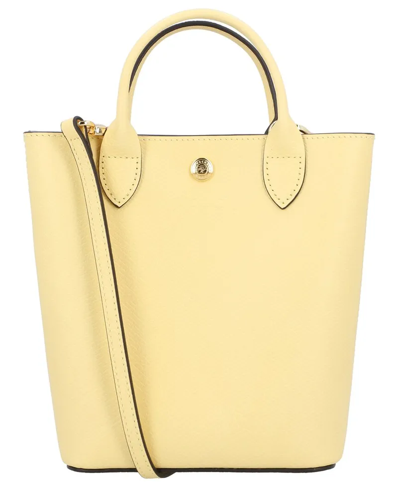 Longchamp Épure XS Leather Tote Yellow