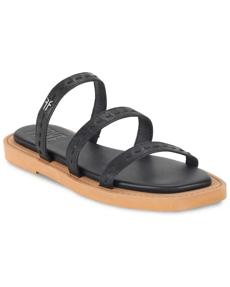 Frye Faye Strappy Slide Leather Sandal Nocolor