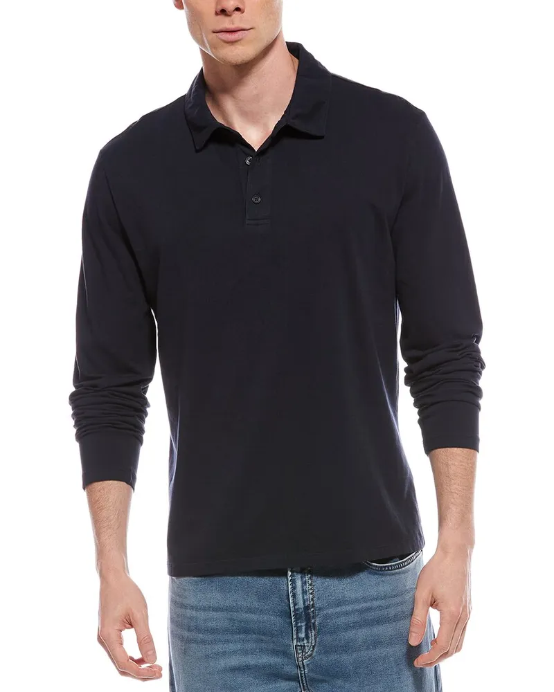 Vince Polo Shirt Blue