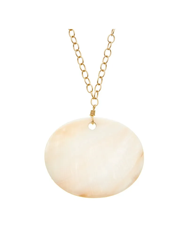 Kenneth Jay Lane Plated Pendant Necklace Nocolor