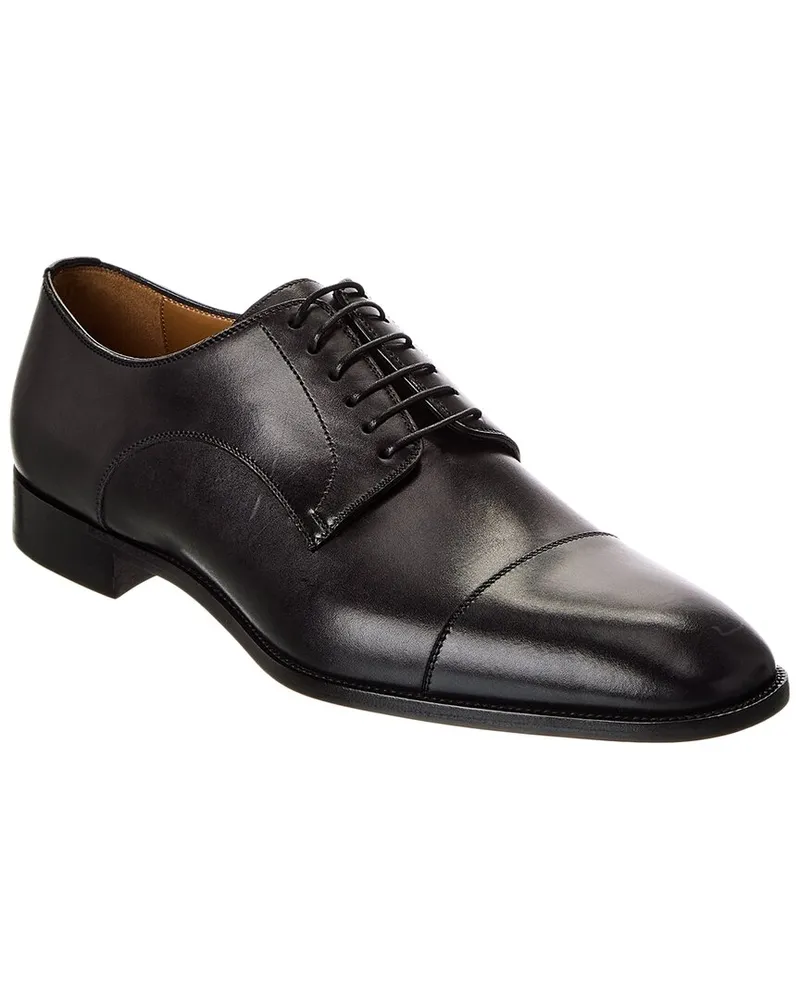 Christian Louboutin Top 5 Leather Oxford Black