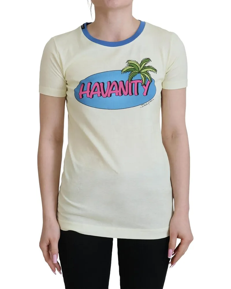 Dolce & Gabbana T-Shirt Yellow