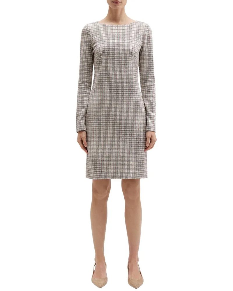 Theory Betty Long Sleeve Dress Nocolor