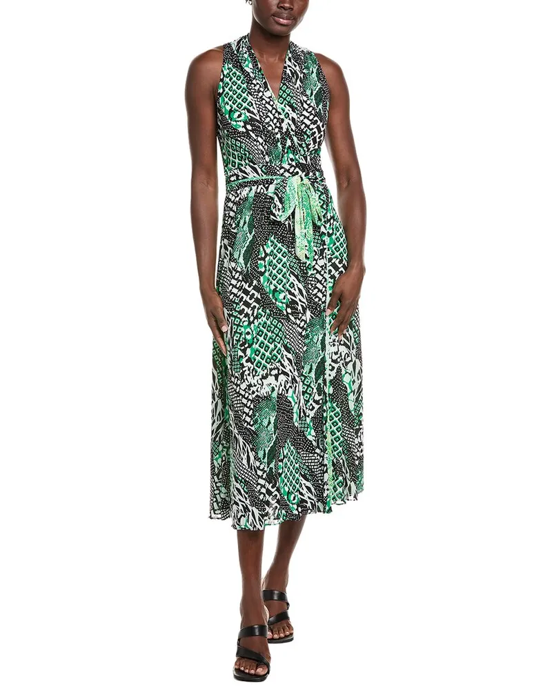 Diane von Furstenberg Pia Midi Dress Green