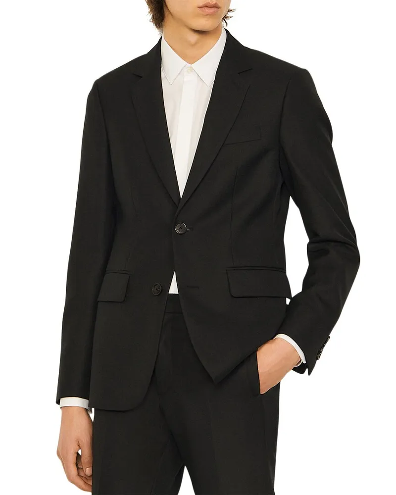 Sandro Alpha Wool-Blend Suit Jacket Nocolor