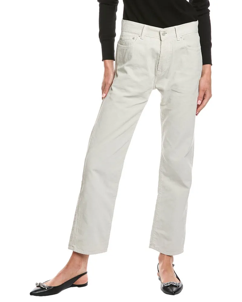 Officine Generale Officine Generale Naomi Pigment-Dyed Corduroy Pant Grey