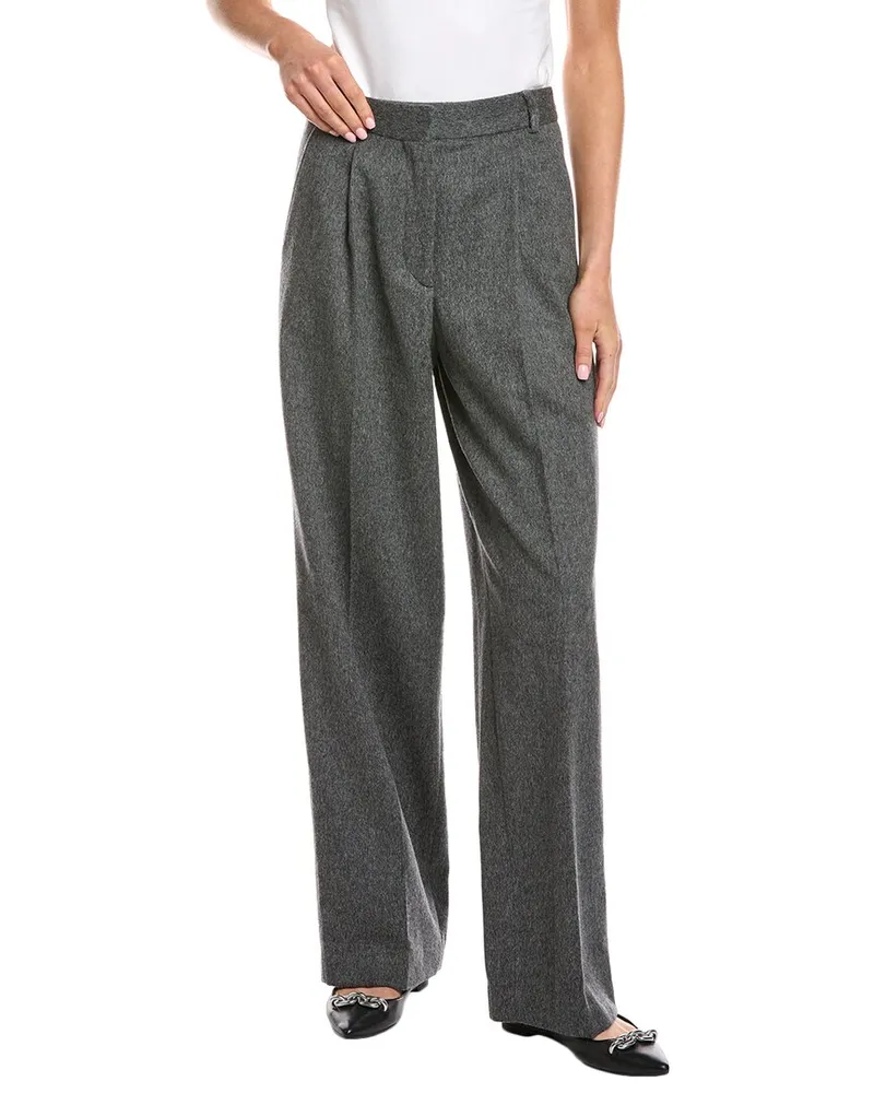 Officine Generale Officine Generale Sophie Wool & Cashmere-Blend Pant Gray