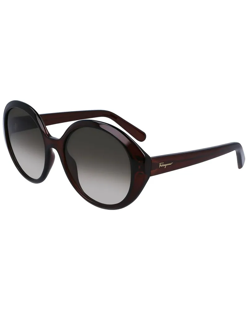 Ferragamo Women's 74935 57mm Sunglasses Brown