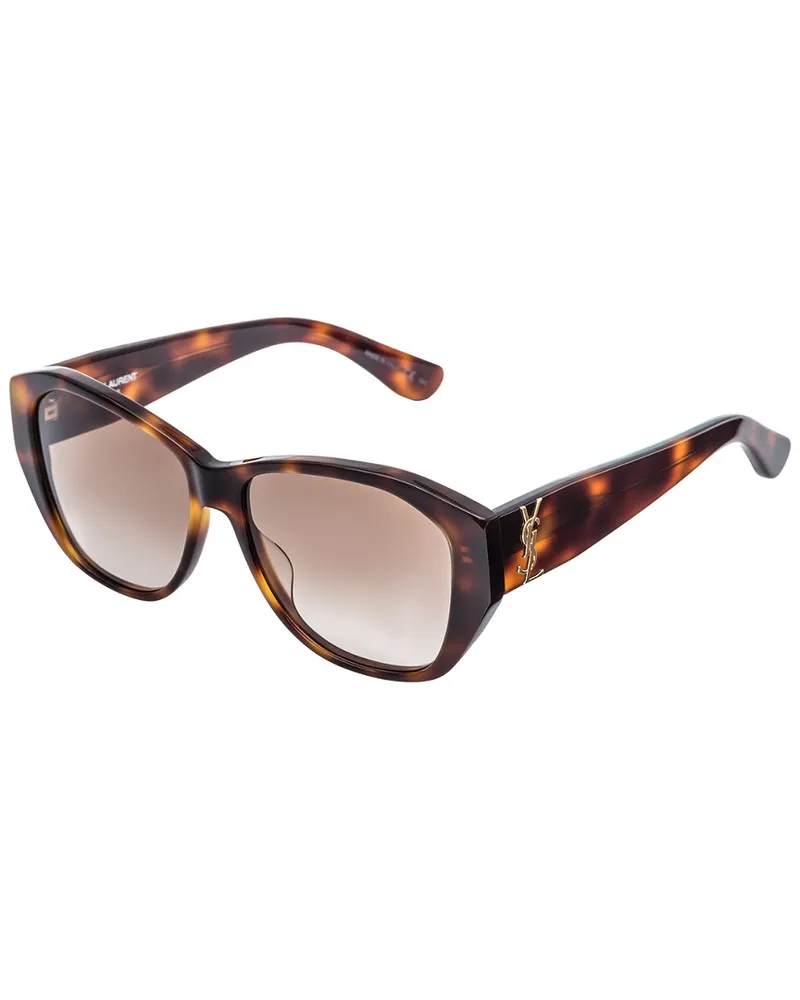 Saint Laurent Women's 56mm Sunglasses Nocolor