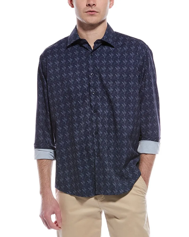 Ben Sherman Classic Fit Shirt Blue