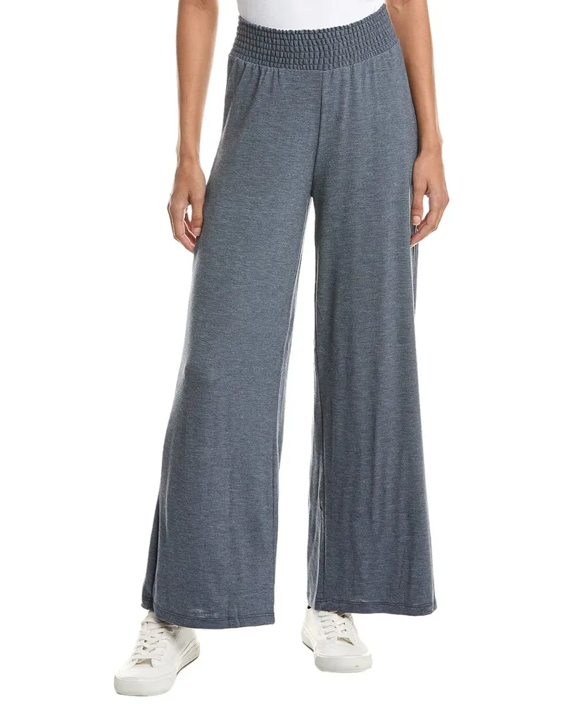Michael Stars Ozzie Wide Leg Pant Blue