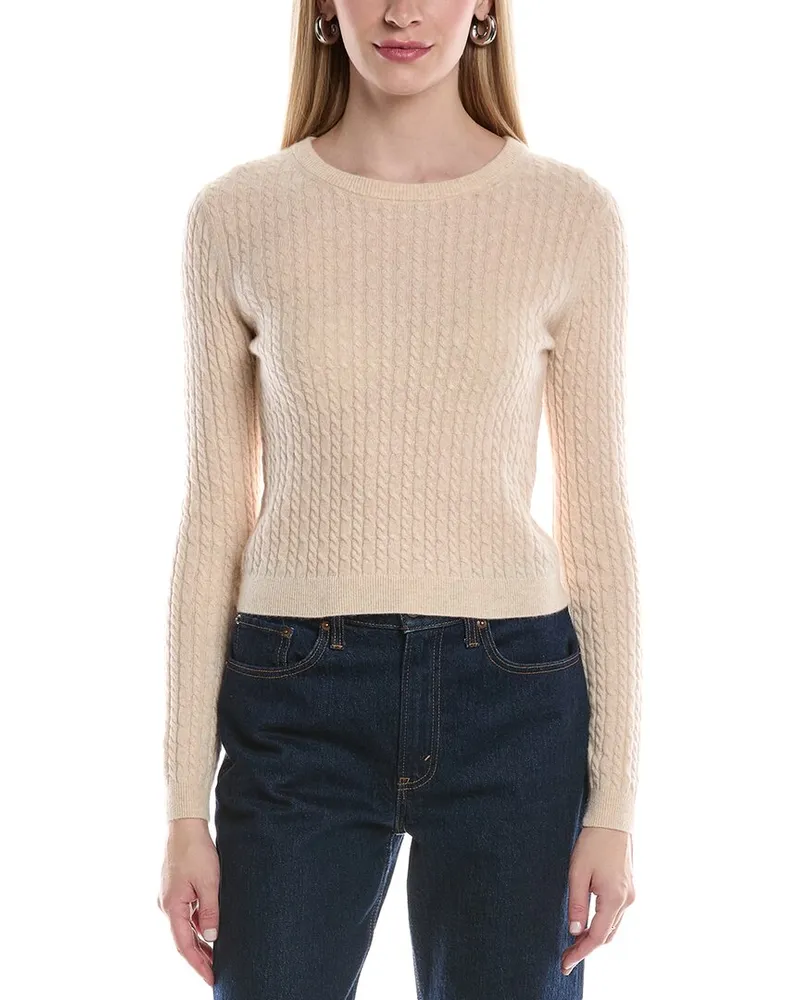 philosophy Baby Cable Cashmere Sweater Beige