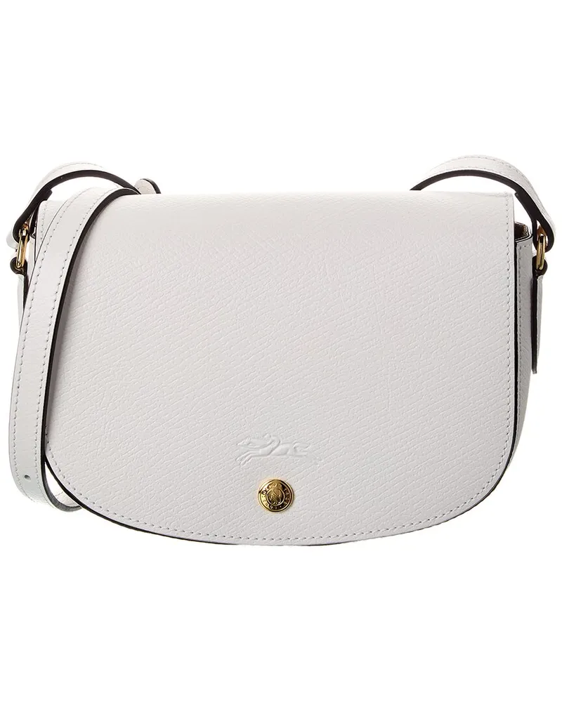 Longchamp Épure Leather Crossbody White
