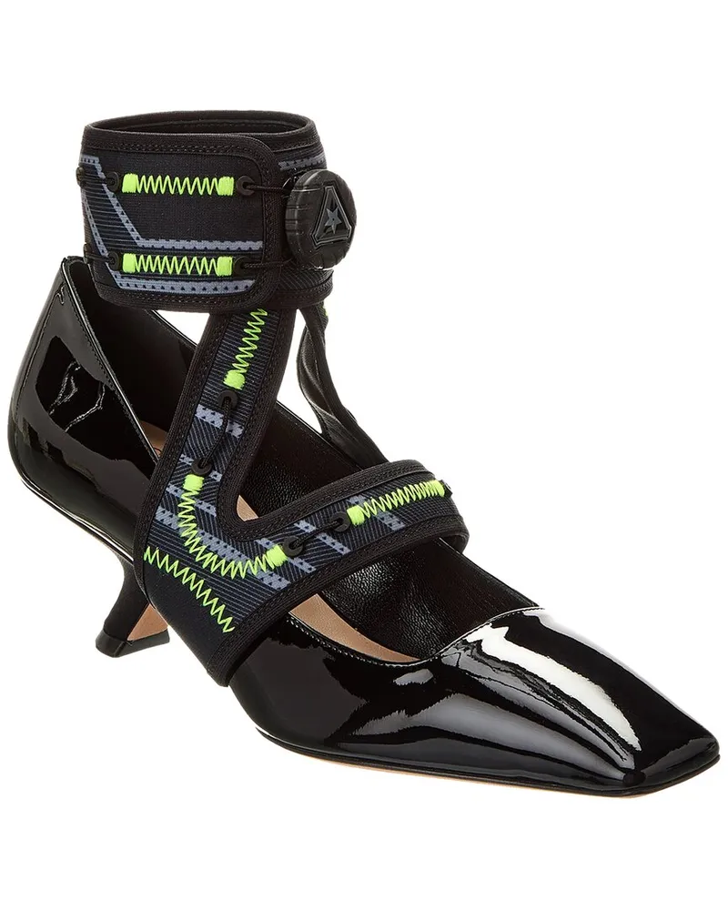 Dior 62-22 Patent Pump Black