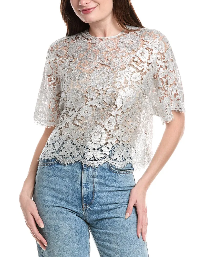 Valentino Garavani Top Silver