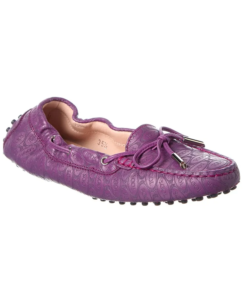 TOD'S TOD’s Leather Loafer Purple