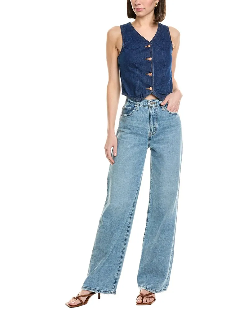 STAUD x Wrangler Vest Blue