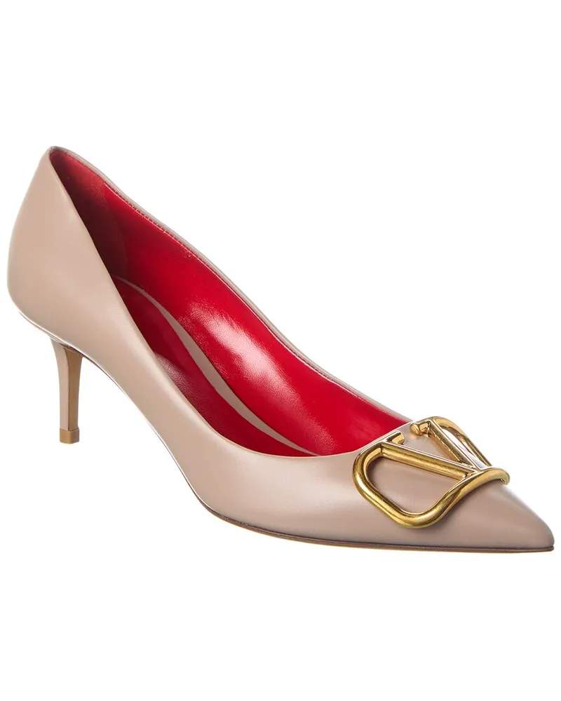 Valentino Garavani VLogo Signature 60 Leather Pump Pink