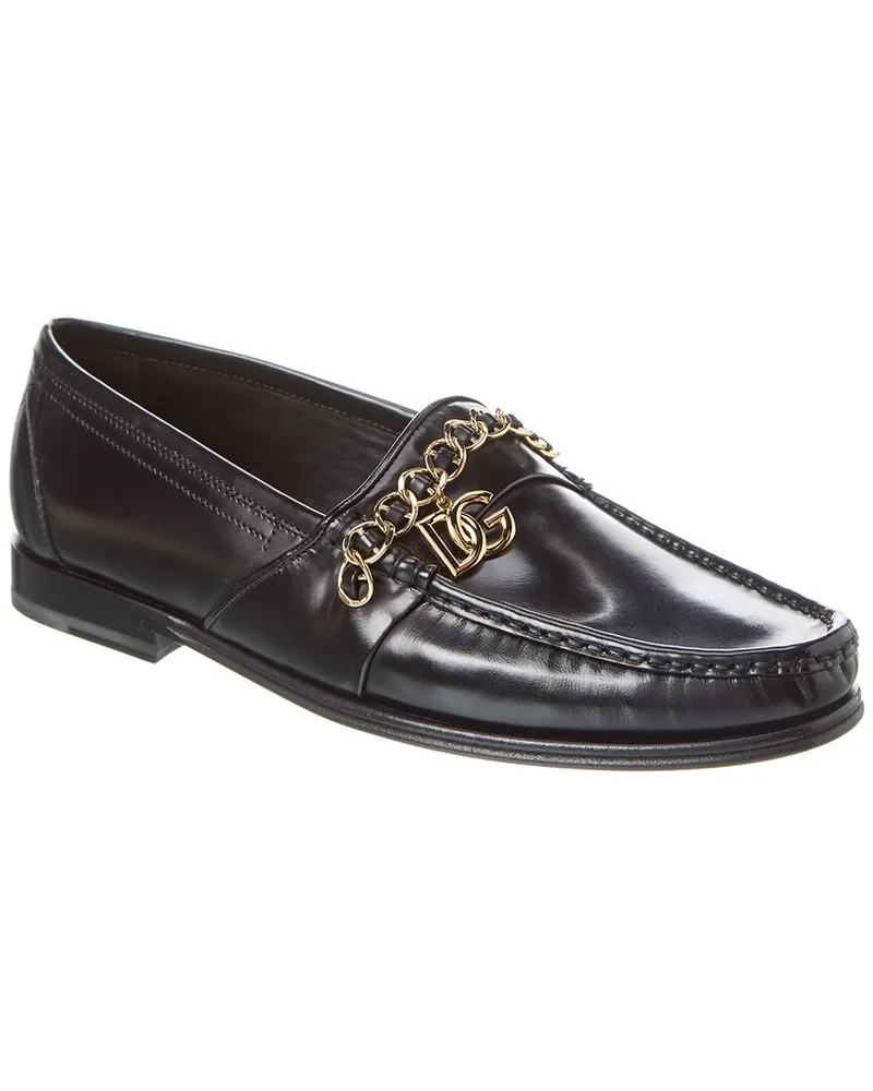 Dolce & Gabbana Leather Loafer Black