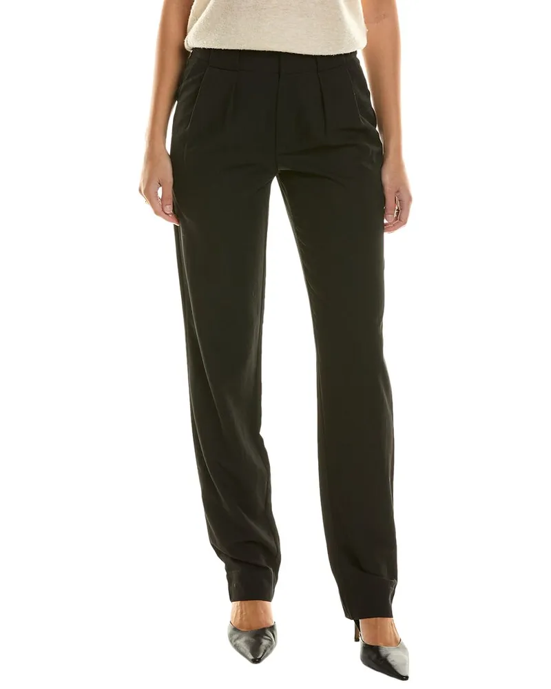 Proenza Schouler White Label Drapey Suiting Trouser Black
