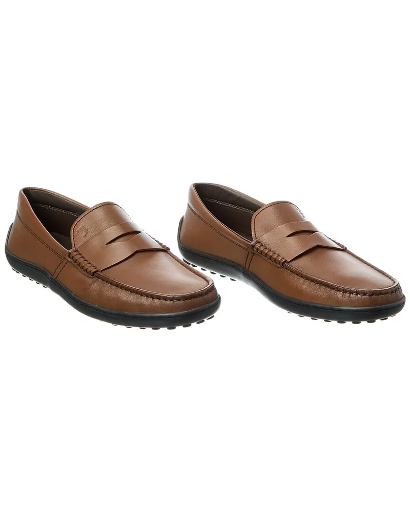 TOD'S TOD’s Leather Driver (Authentic Pre-Loved Nocolor